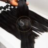 SILKY STRAIGHT- 100% HUMAN HAIR ( 100G BUNDLE, NATURAL STRAIGHT)