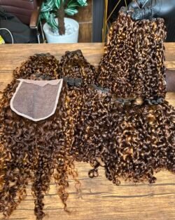 CHINESE SDD PIXIE CURL (PIANO COLOUR P4/30) GRADE 12A 100GRAMS