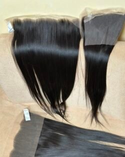 13X4 LACE SDD VIETNAMESE BONE FRONTAL- NATURAL COLOUR 1B