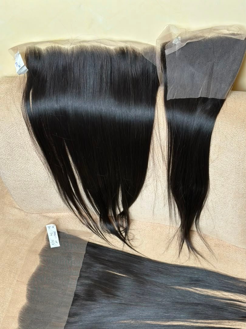 13X4 LACE SDD VIETNAMESE BONE FRONTAL- NATURAL COLOUR 1B