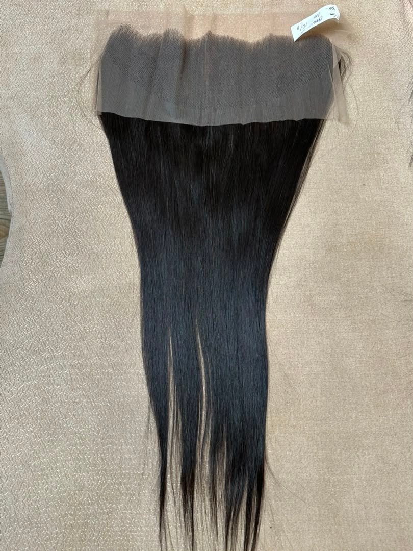 13X4 LACE SDD VIETNAMESE BONE FRONTAL- NATURAL COLOUR 1B - Image 2