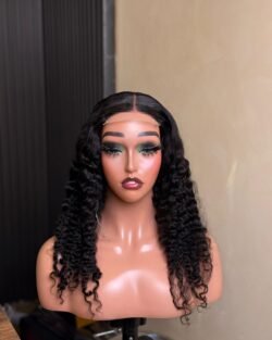18'' DOUBLE DRAWN DEEP WAVE 4X4 CLOSURE WIG 200GRAMS
