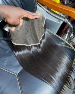HD LACE 13X6 VIETNAMESE BONE STRAIGHT FRONTAL, NATURAL COLOUR 1B