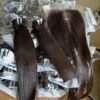 BABY TIN- BONE STRAIGHT NATURAL COLOUR 200GRAMS WITH CLOSURE.