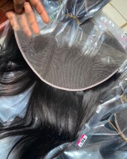 13x6 HD LACE- HUMAN HAIR FRONTAL NATURAL COLOUR (SILKY STRAIGHT)